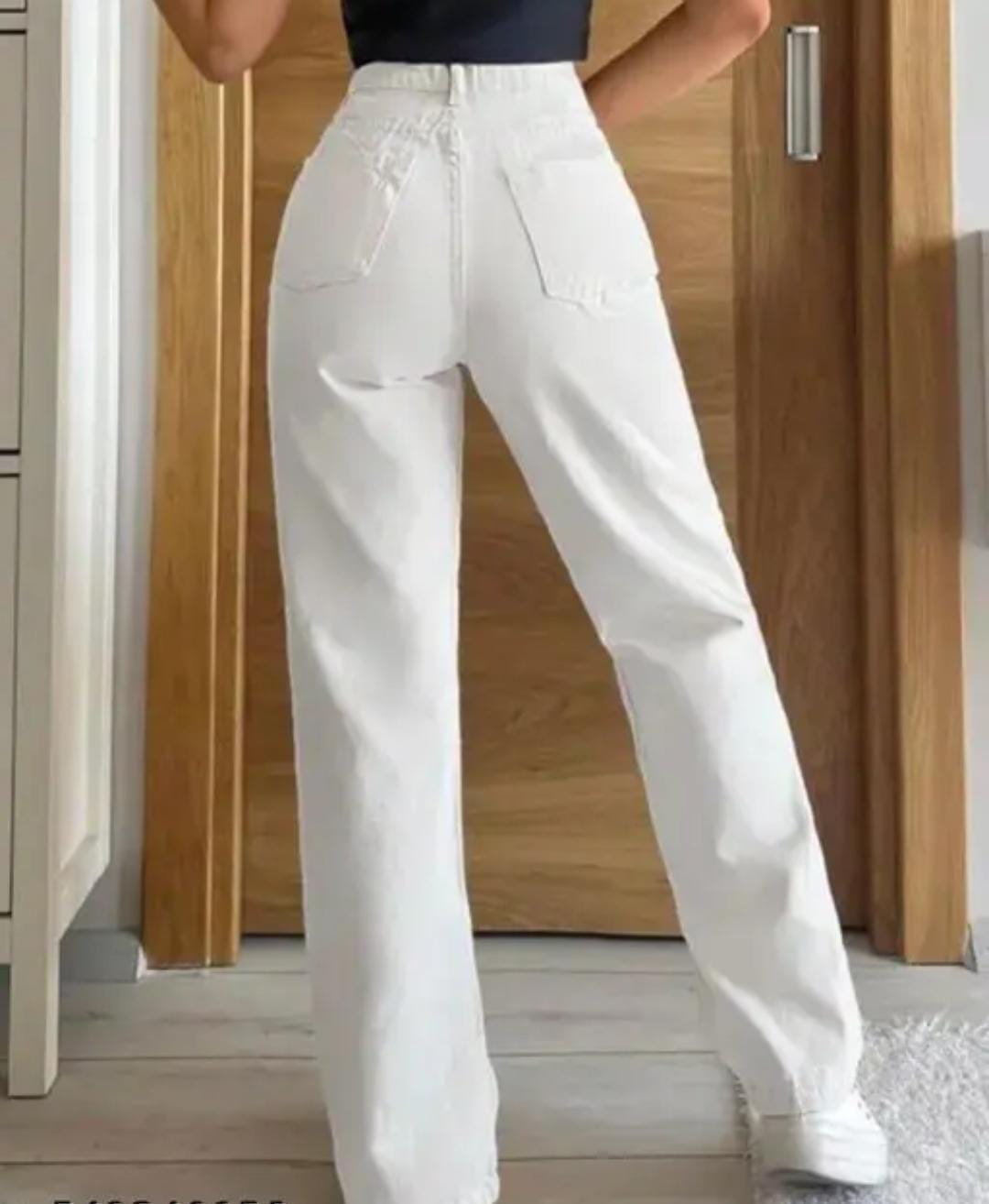 Maroon Crop Top & High-Rise Pleated Trousers