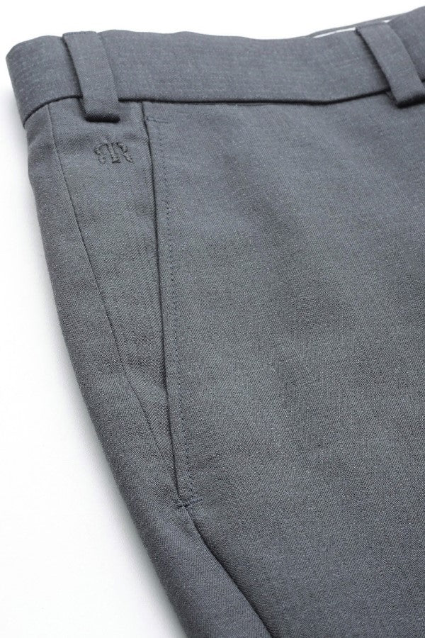 Men Slim Fit Formal Pent & Cotton Plain Shirt