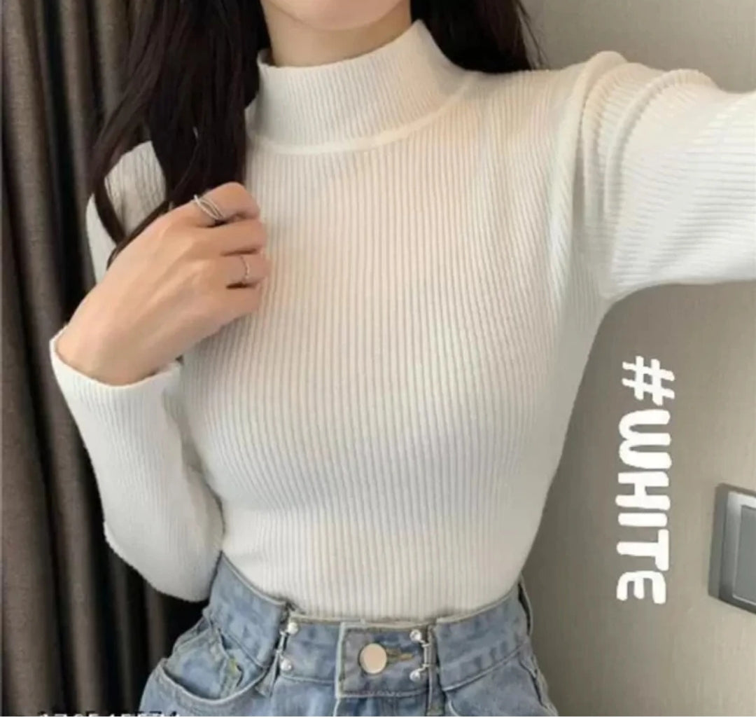 Woman Wide trousers & Fitted T-Shirt